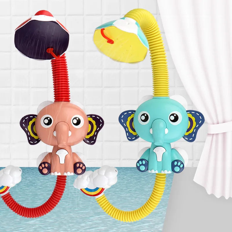 Elephant Faucet Shower Water Spray Bath Toy for Kids