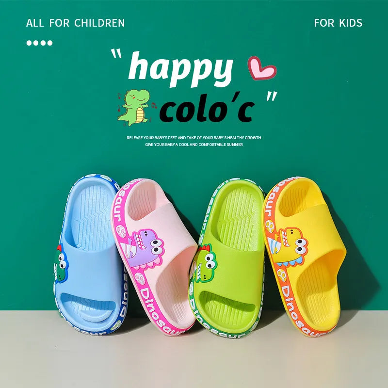 Dinosaur Cartoon Slippers: Comfort for Kids