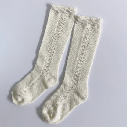 Cotton Knee-High Socks: Breathable & Stylish