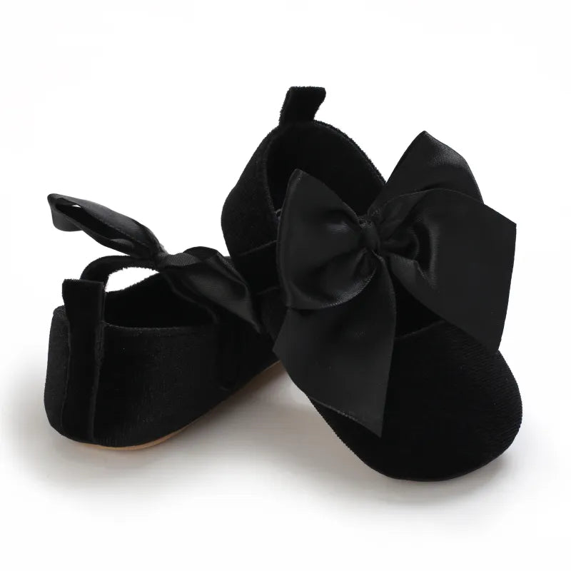 Princess Shoes - Baby Girls' Bow Flat Shoes for First Steps