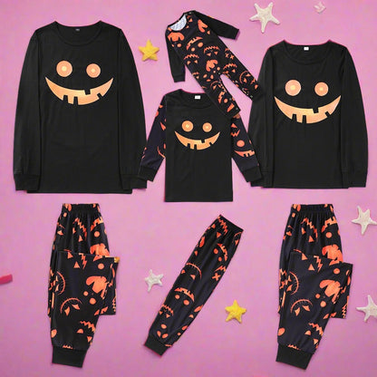 Family Matching Pajamas Set In Halloween Party Costumes