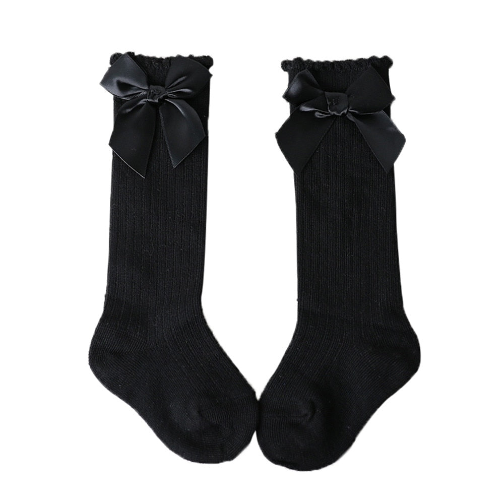 Baby Bowknot Cotton Socks