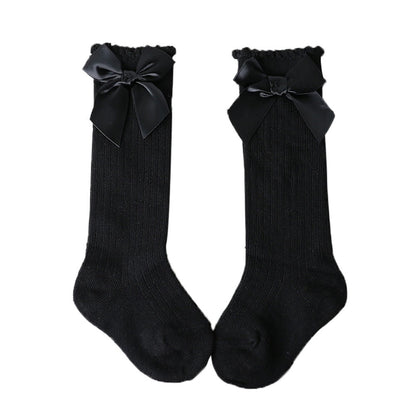 Baby Bowknot Cotton Socks