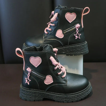 Chic Pink Rubber Boots for Fashionable Little Princesses