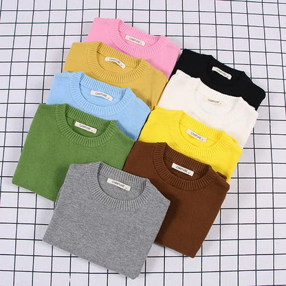 Autumn Knit Pullover: Casual Chunky Cable Knit Sweater