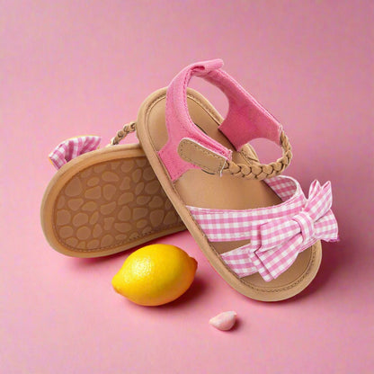 New Children's Sandals - Princess Bow Shoes