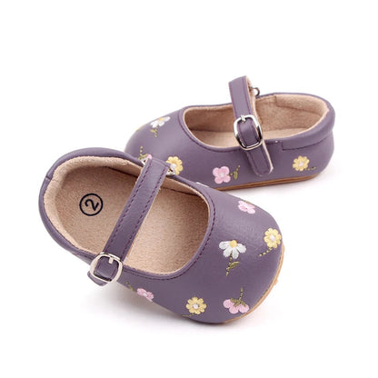 Baby Summer Sandal Cute Embroidery Flower
