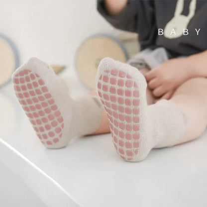 5 Pairs Anti-Slip Cartoon Baby Socks - Toddler Accessories