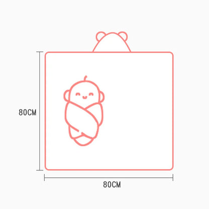 Hooded Cartoon Baby Bath Towels