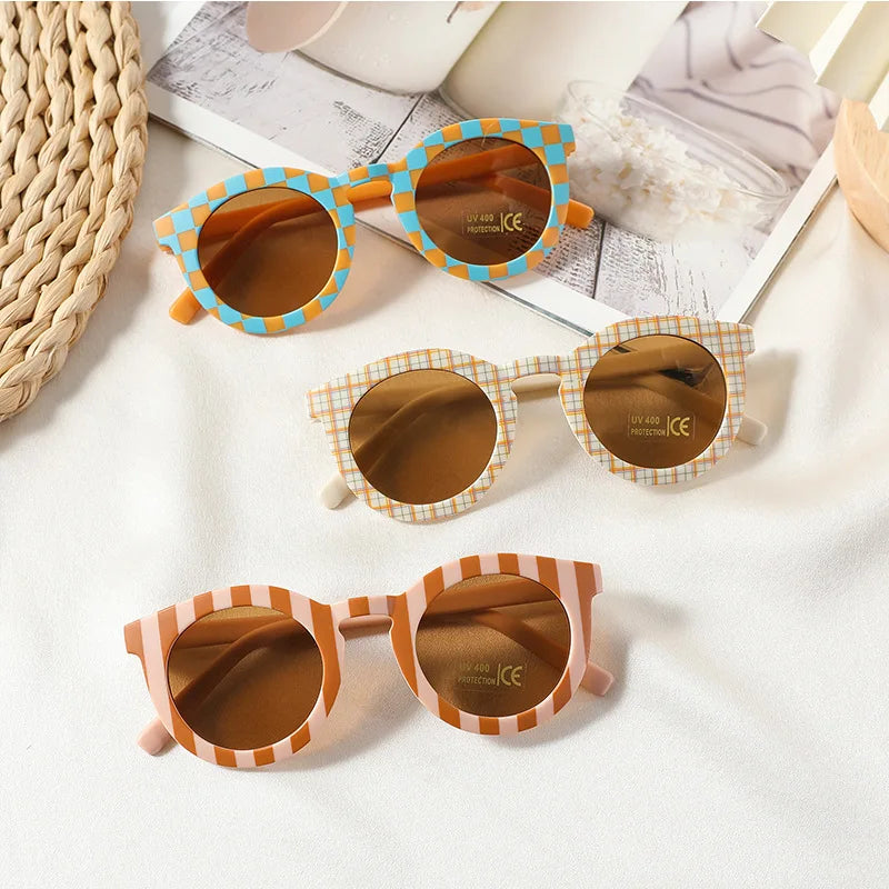 Cute Round Sunglasses for Kids: Fashionable Outdoor Eyewear