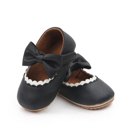 Bowknot Shoes for Toddler: Non-slip Prewalking Shoes