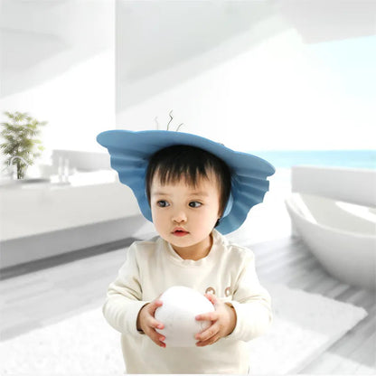 Baby Shower Cap for Kids with Ear Protection