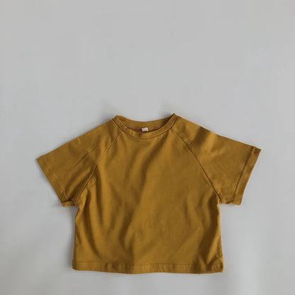 Summer Kids T-shirts: Casual Cotton Tops