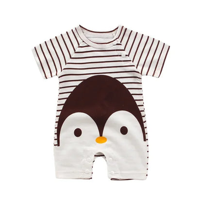 Short-sleeved Jumpsuit for Babies from 3M-24m