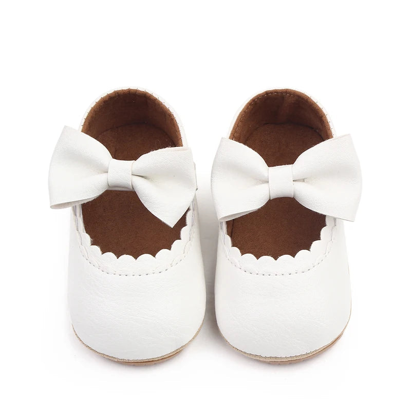 Bowknot Shoes for Toddler: Non-slip Prewalking Shoes