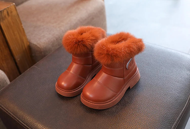 Kids' Winter Snow Boots - Waterproof, Windproof, Warm, and Comfortable