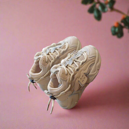 Kids Plush Sneakers: Waterproof and Comfortable Sports Shoes