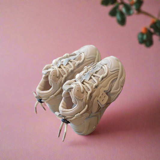 Kids Plush Sneakers: Waterproof and Comfortable Sports Shoes
