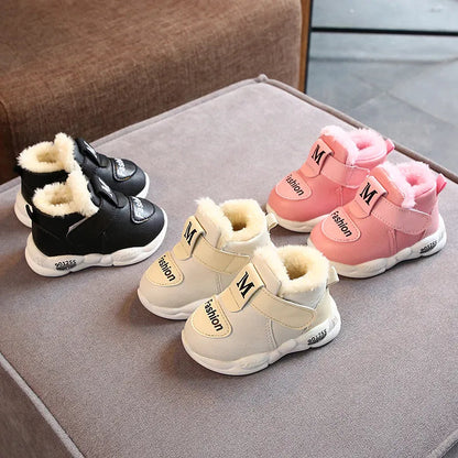 New Soft Non-slip Baby Sneakers: Winter Warm First Walkers