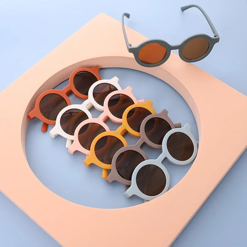 Lovely Kids Sunglasses: Round Street Eyeglasses