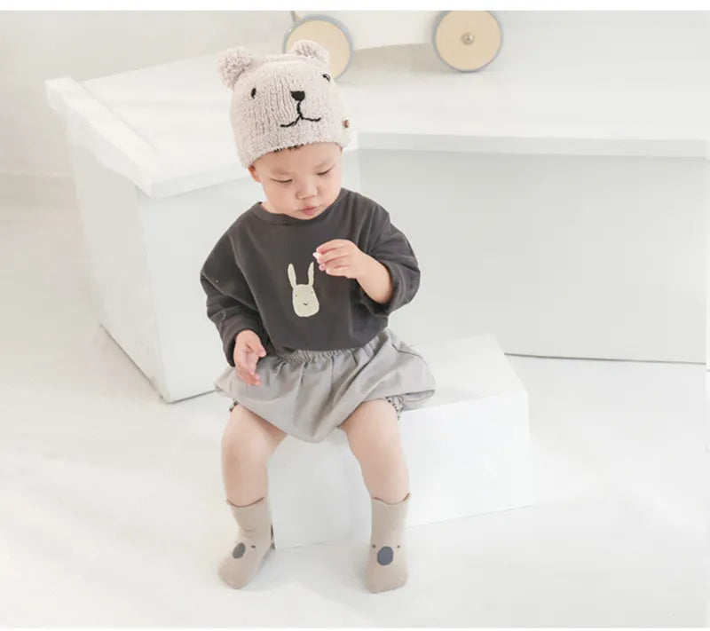 5 Pairs Anti-Slip Cartoon Baby Socks - Toddler Accessories