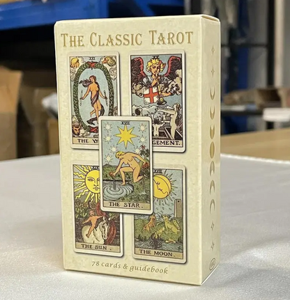 Rider Waite Tarot Cards for Beginners with Guidebook
