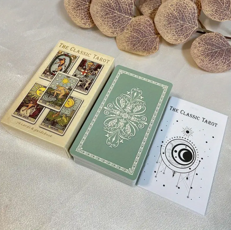 Rider Waite Tarot Cards for Beginners with Guidebook