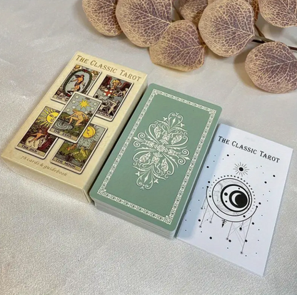 Rider Waite Tarot Cards for Beginners with Guidebook