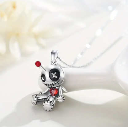 Halloween Voodoo Doll Necklace