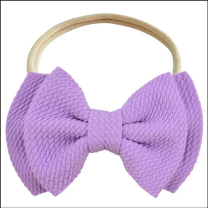 Big double bow headband