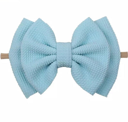 Big double bow headband