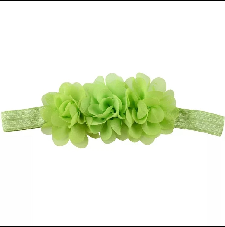 Ruffle Rose Headband