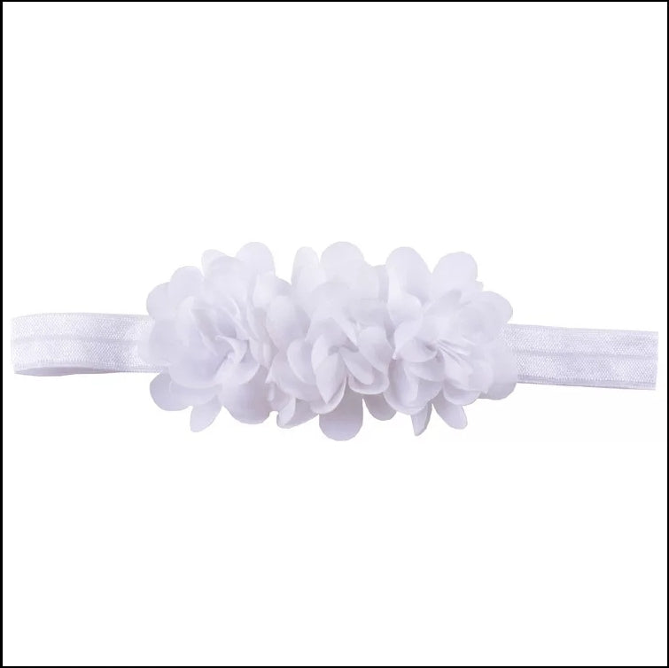 Ruffle Rose Headband