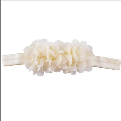 Ruffle Rose Headband