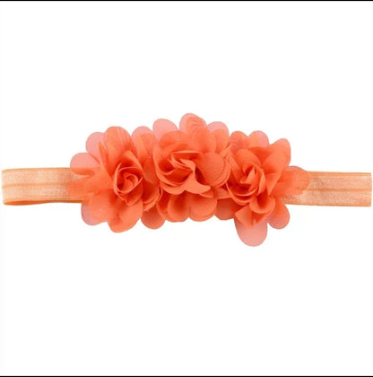 Ruffle Rose Headband