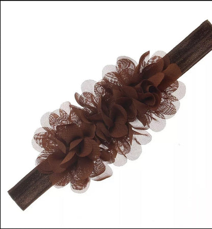 Ruffle Rose Headband