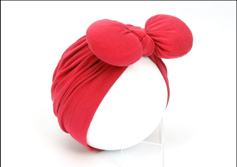 Puffy Bowknot Turban