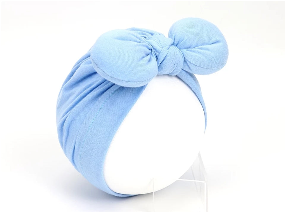 Puffy Bowknot Turban