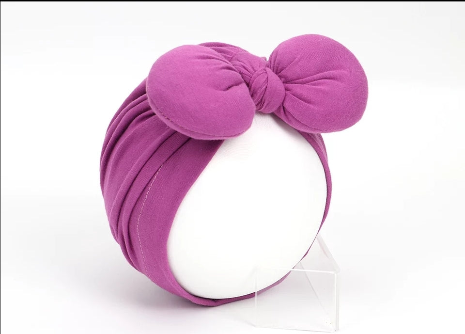 Puffy Bowknot Turban