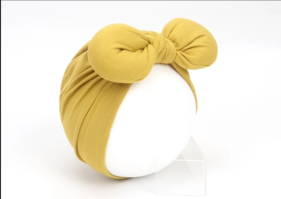 Puffy Bowknot Turban