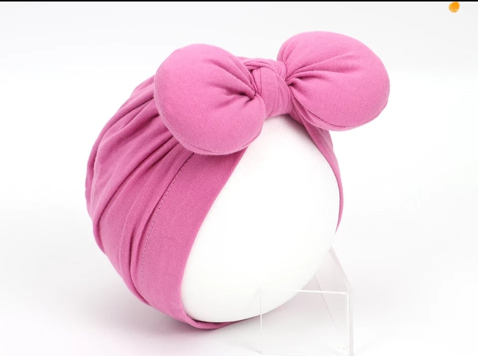 Puffy Bowknot Turban
