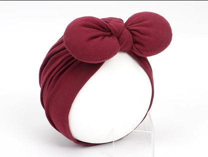 Puffy Bowknot Turban