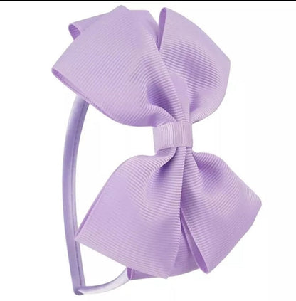 BIG BOW ALICE BAND FOR GIRLS