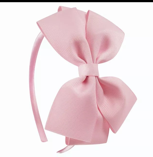 BIG BOW ALICE BAND FOR GIRLS