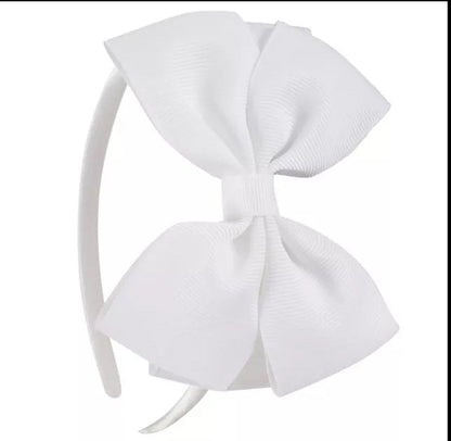 BIG BOW ALICE BAND FOR GIRLS