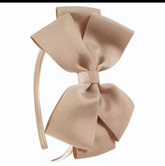 BIG BOW ALICE BAND FOR GIRLS