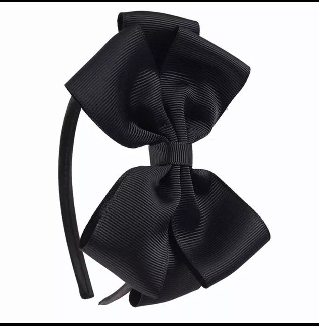 BIG BOW ALICE BAND FOR GIRLS