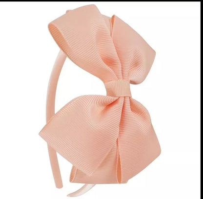 BIG BOW ALICE BAND FOR GIRLS