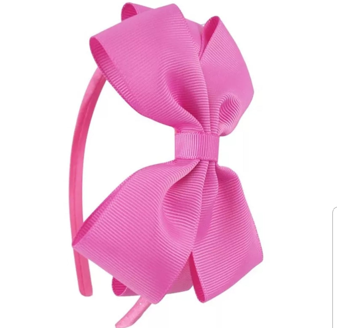 BIG BOW ALICE BAND FOR GIRLS