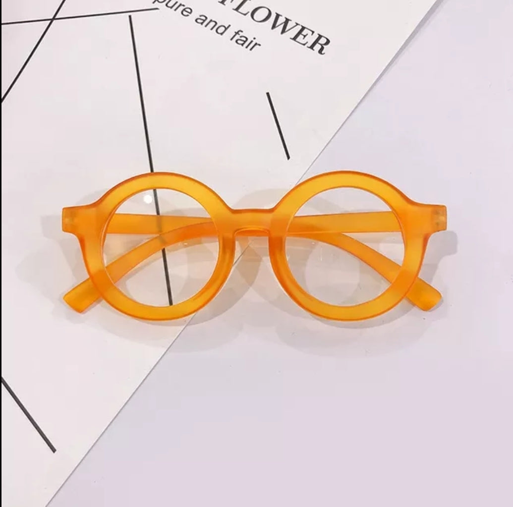 Unisex Round Frame Clear Eyewear / Glasses